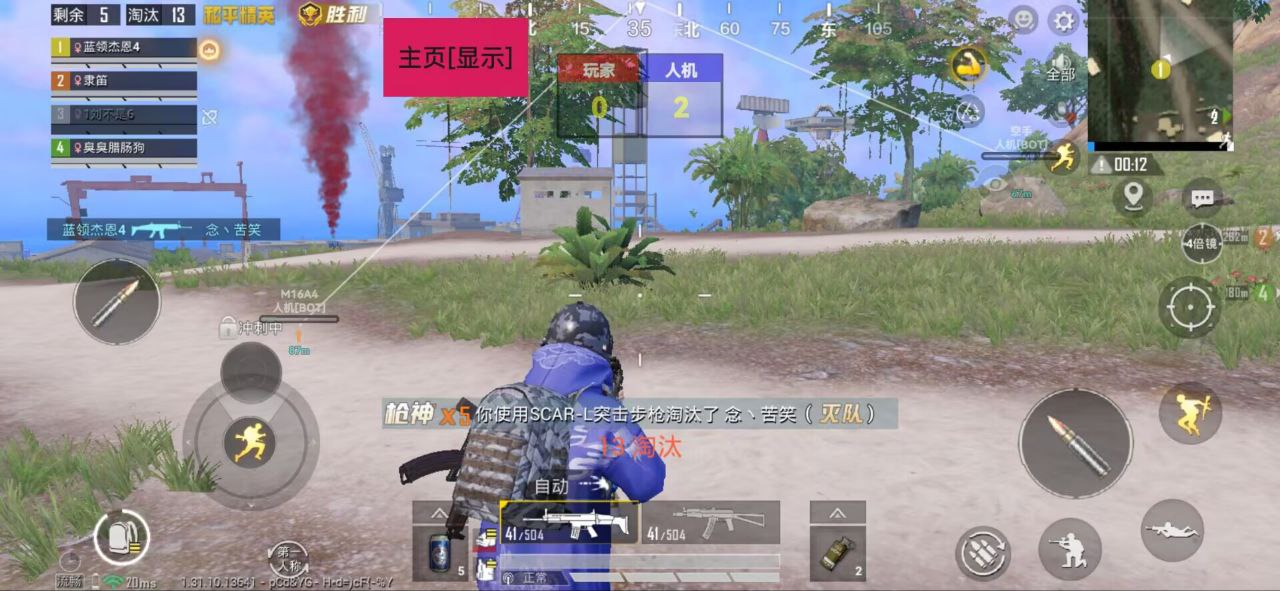 和平精英《敖光》辅助
